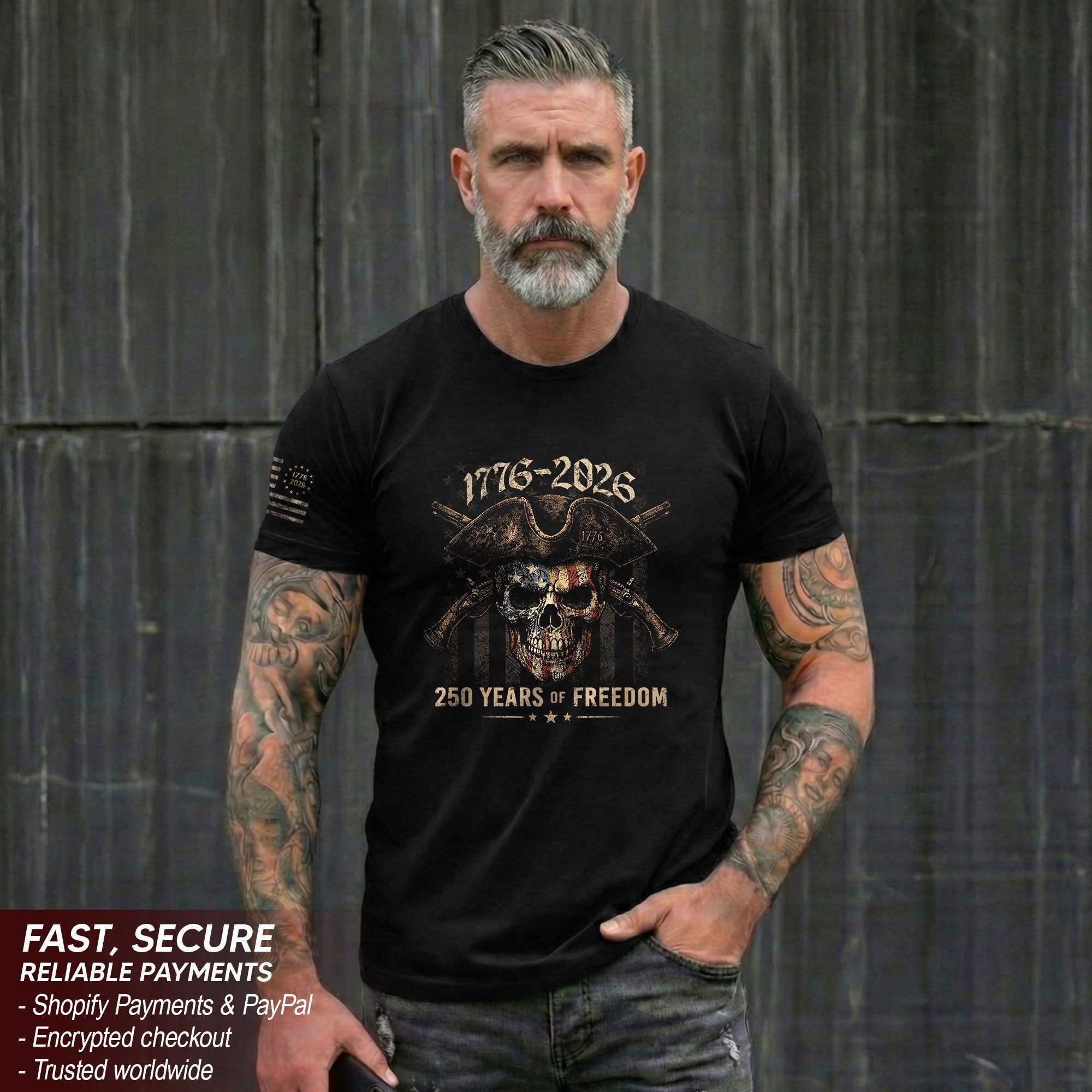 USA 250 Years Anniversary Shirt 1776–2026 Historic Legacy