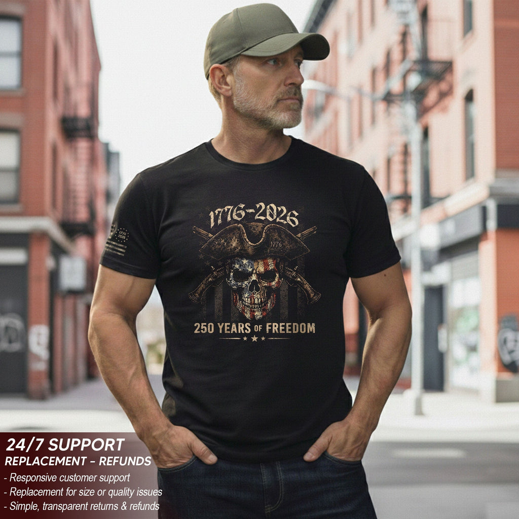 USA 250 Years Anniversary Shirt 1776–2026 Historic Legacy