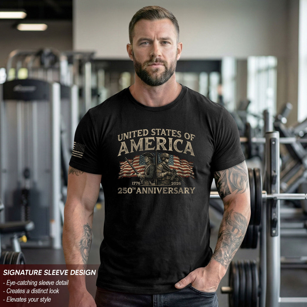 America 1776–2026 250 Years Anniversary Shirt, Legacy of Freedom
